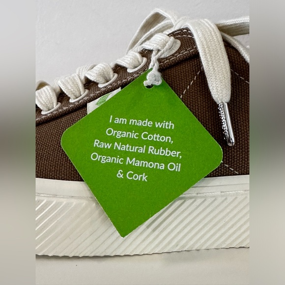 NWT Cariuma OCA Low Sand Contrast Thread Canvas Sneaker Size 10 Women 8.5 Men - Picture 15 of 16